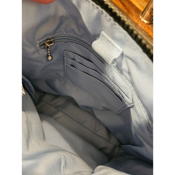 Bagallini Black Nylon Crossbody Bag Adjustable Strap Zip Pockets - Picture 4 of 4